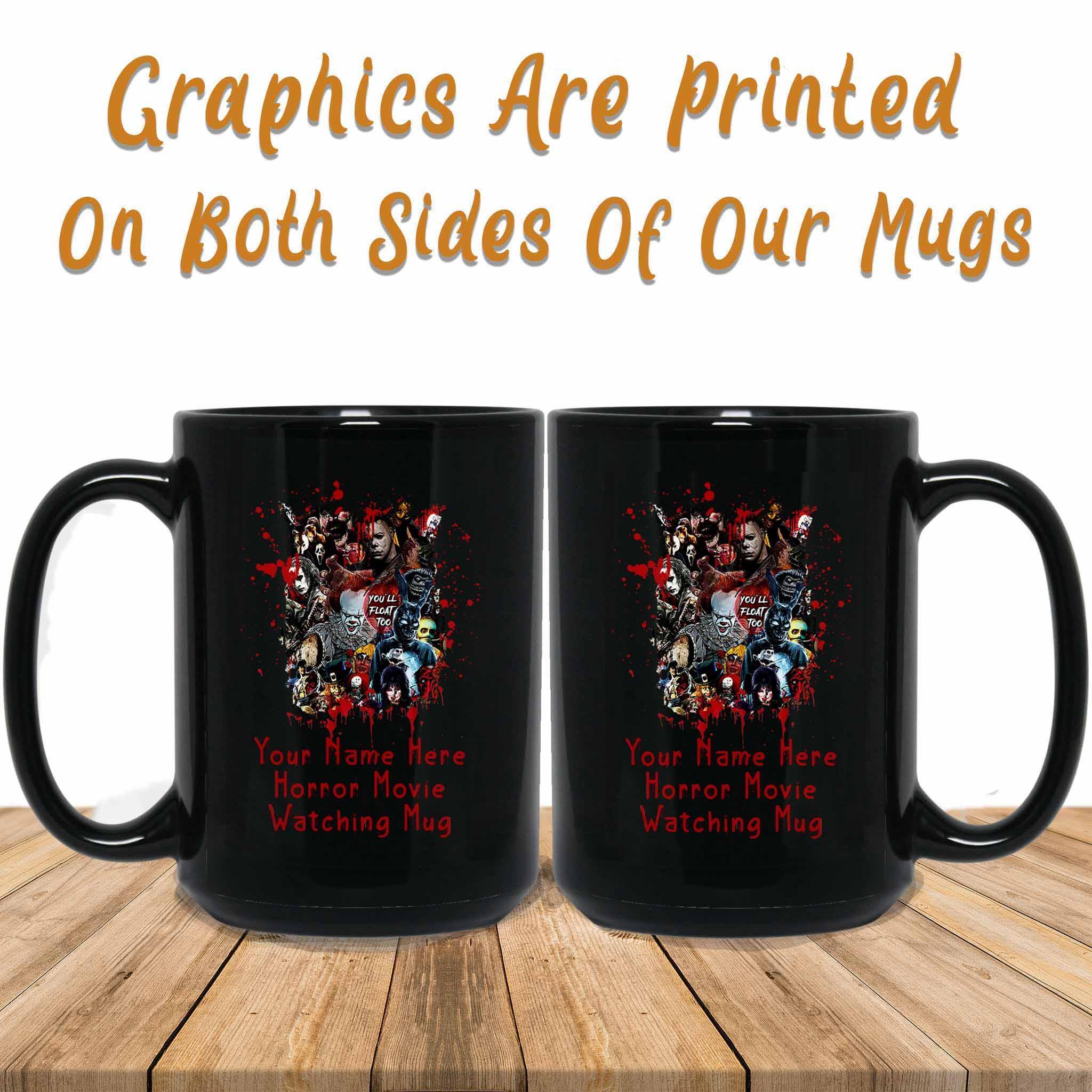 Personalized Halloween This Is My Horror Movie Watching MugCustomly Gifts