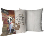 Personalized Pet Memorial Pillow - When You Miss Me Photo Pillow GiftCustomly Gifts