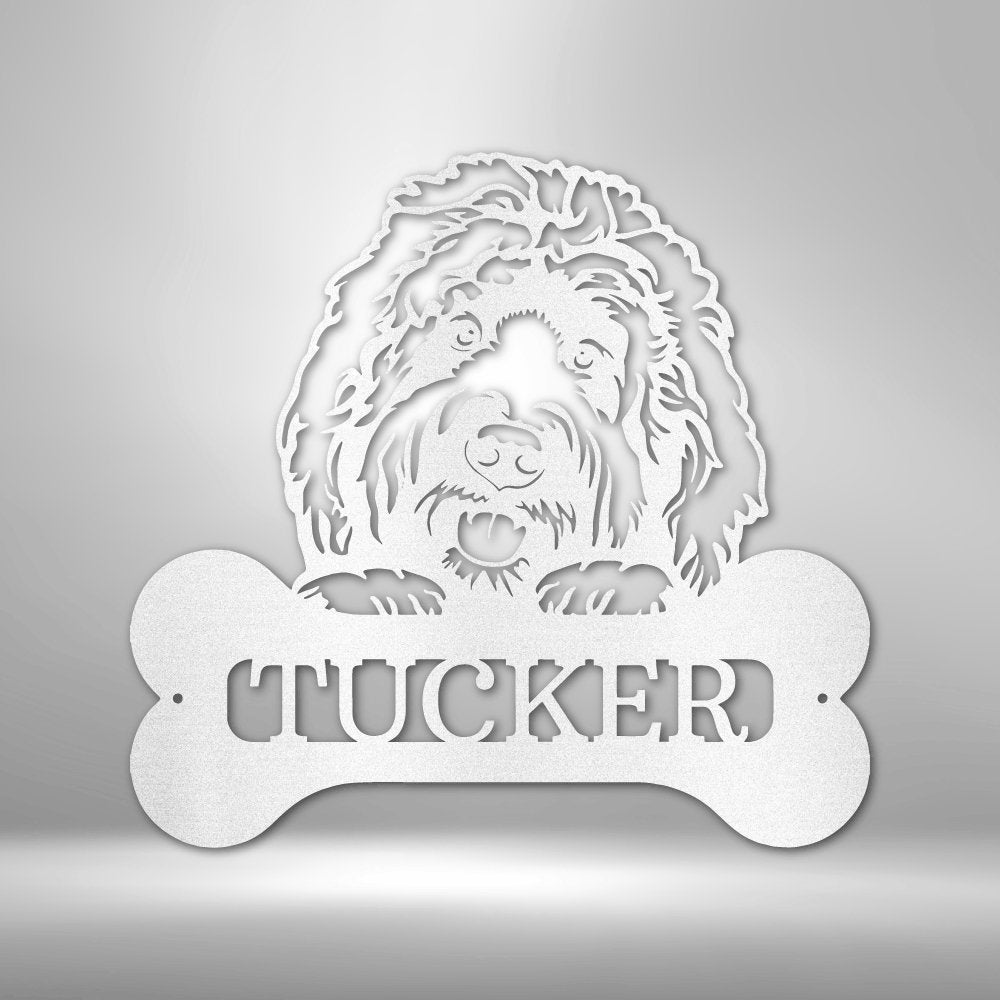 Pick Your Pup Personalized Name Text Steel SignCustomly Gifts