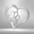 Puppy Love Steel SignCustomly Gifts