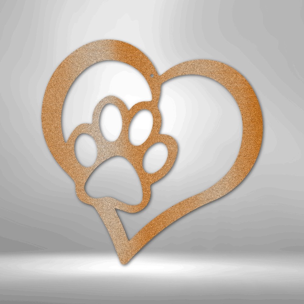 Puppy Love Steel SignCustomly Gifts