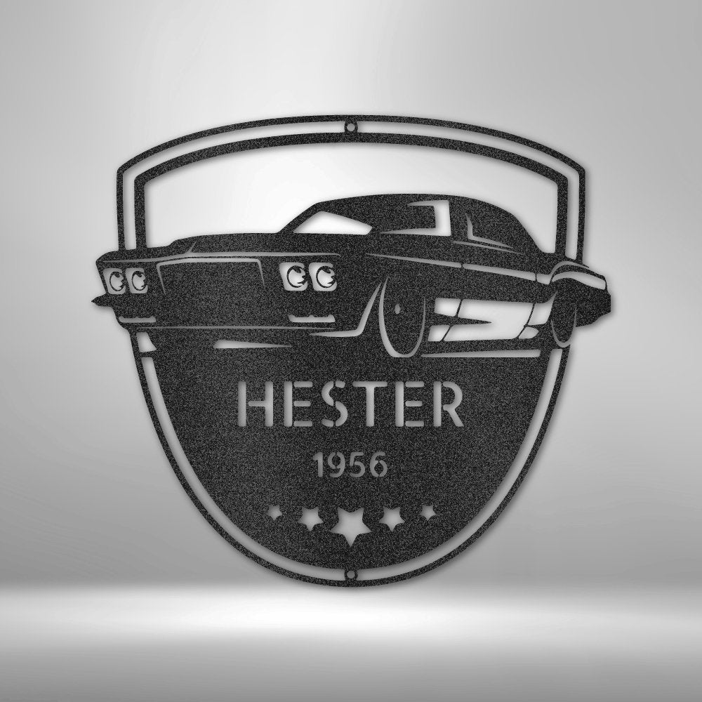Restoration Master Classic Car Personalized Steel SignCustomly Gifts