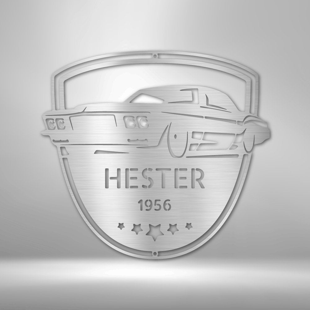 Restoration Master Classic Car Personalized Steel SignCustomly Gifts