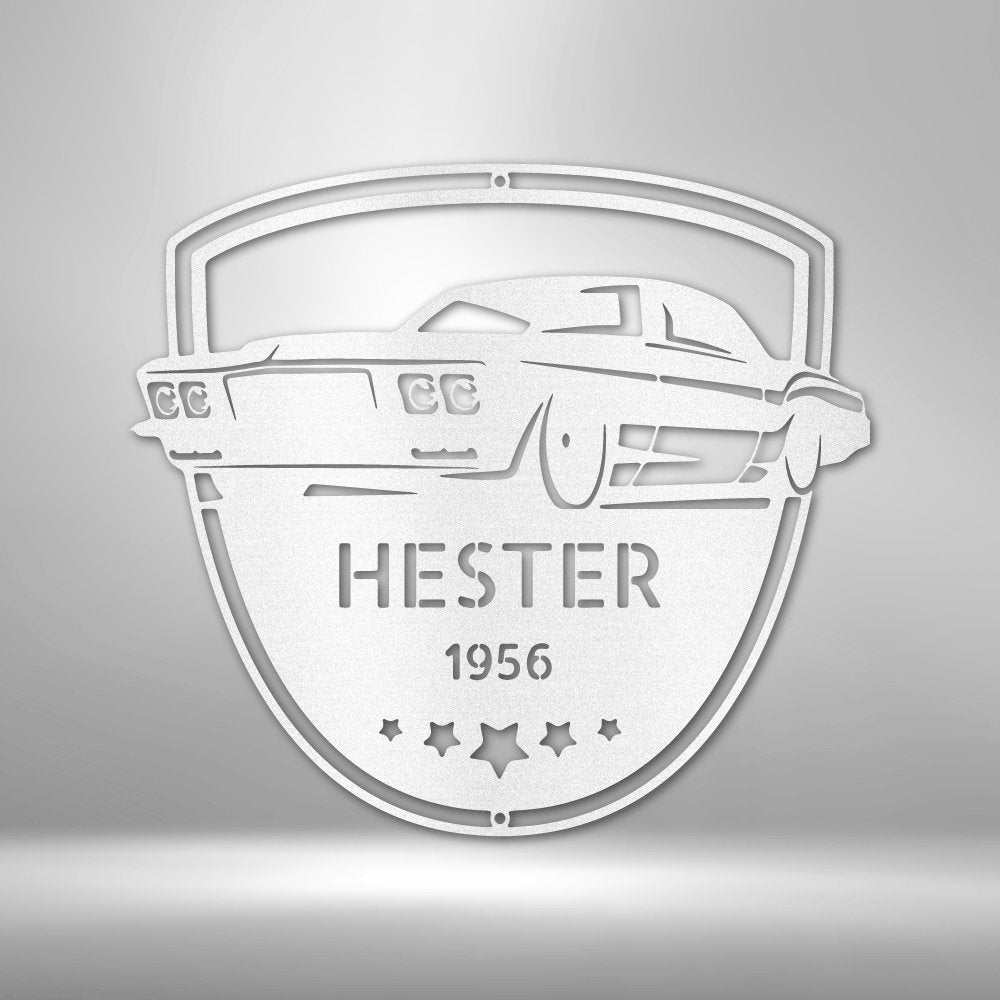 Restoration Master Classic Car Personalized Steel SignCustomly Gifts