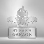 Rough Ride Personalized Name Text Steel SignCustomly Gifts