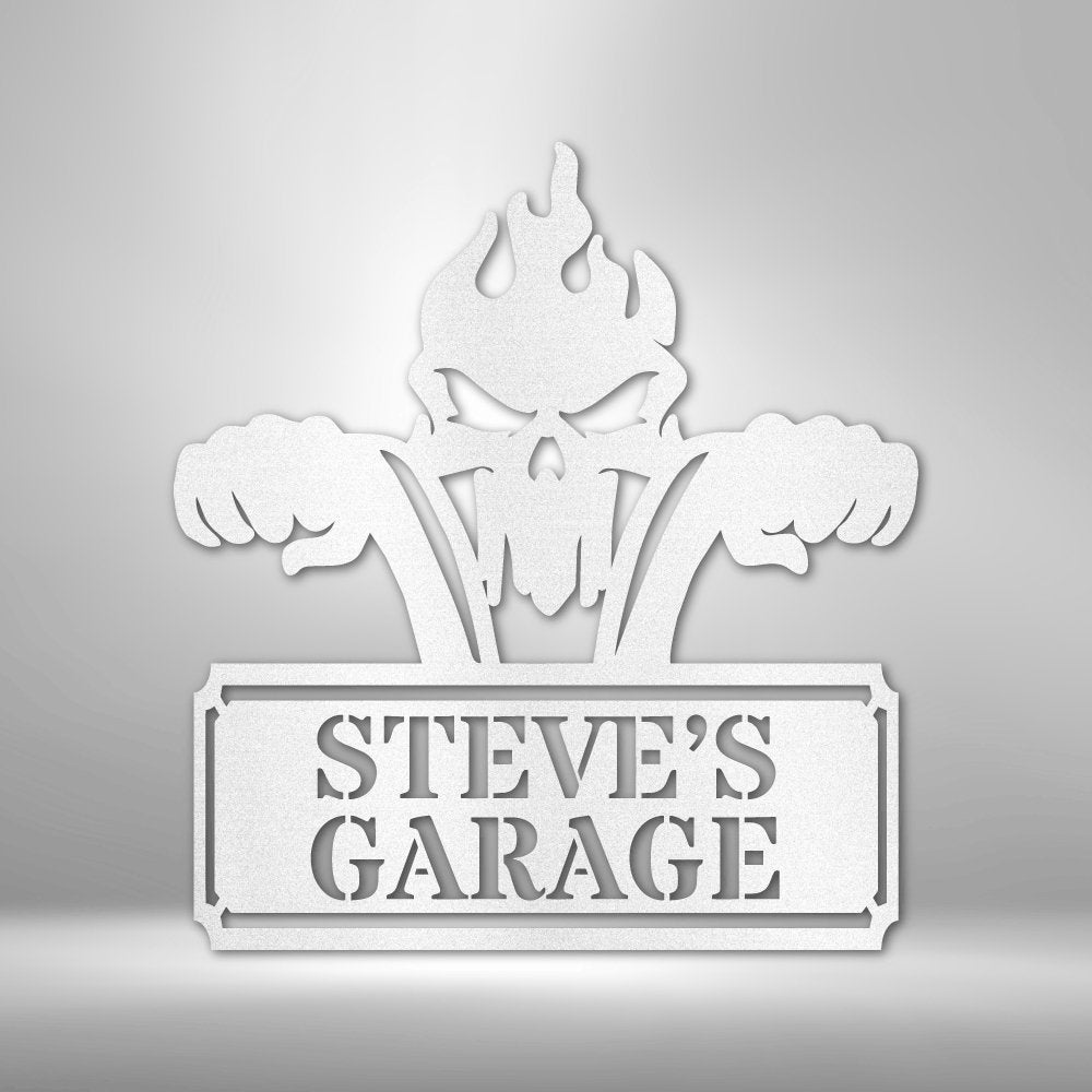 Rough Ride Personalized Name Text Steel SignCustomly Gifts