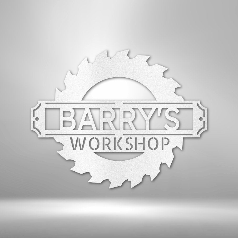 Sawmill Personalized Name Text Steel SignCustomly Gifts