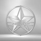 Star Personalized Name Text Steel SignCustomly Gifts