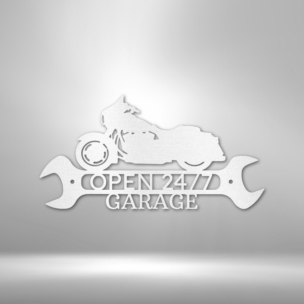 Street Glide Shop Personalized Name Text Steel SignCustomly Gifts