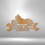 Street Glide Shop Personalized Name Text Steel SignCustomly Gifts