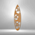Surf Board Flowers - Steel SignCustomly Gifts