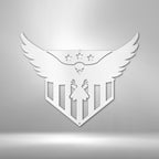 Swooping Eagle - Steel SignCustomly Gifts
