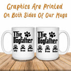 The Dogfather Custom Personalized Coffee MugCustomly Gifts