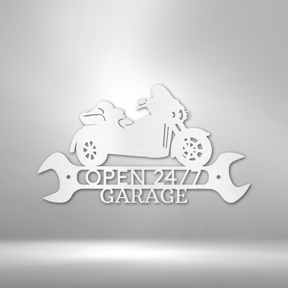 Trike Shop Personalized Name Text Steel SignCustomly Gifts