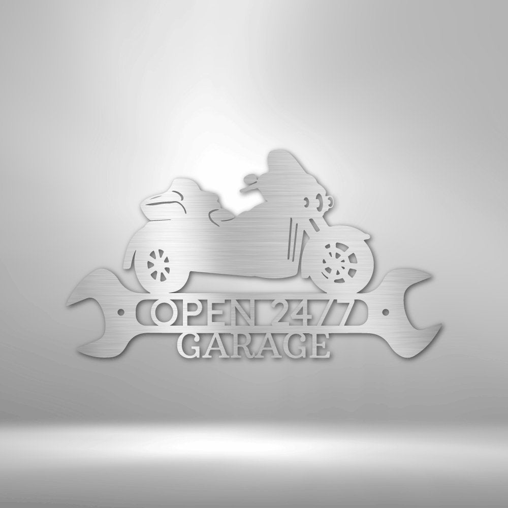 Trike Shop Personalized Name Text Steel SignCustomly Gifts