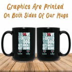 True Love Is How Excited Your Dog Gets When You Get Home (blu-wht) MugCustomly Gifts