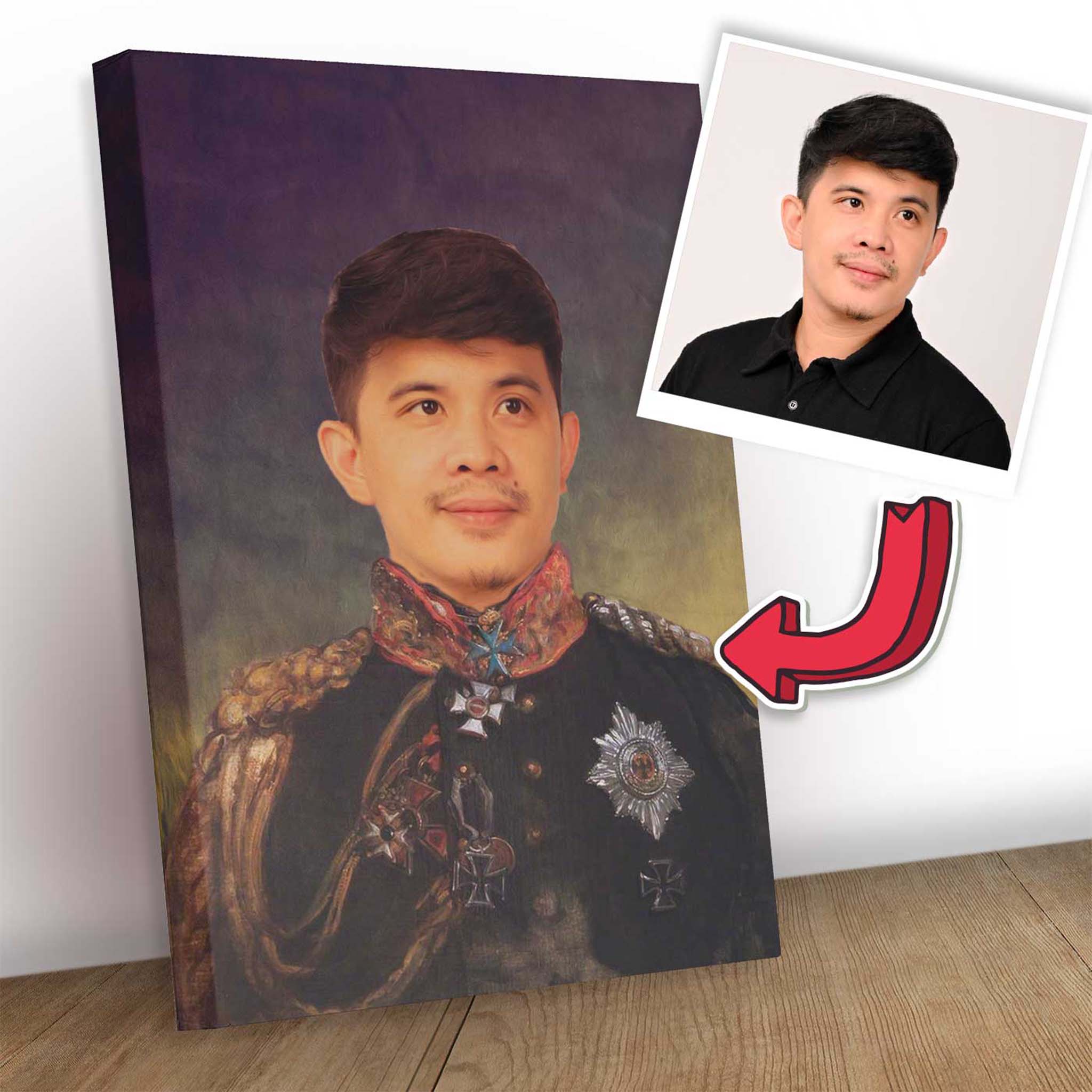 Turn Me Royal Personalized PortraitCustomly Gifts