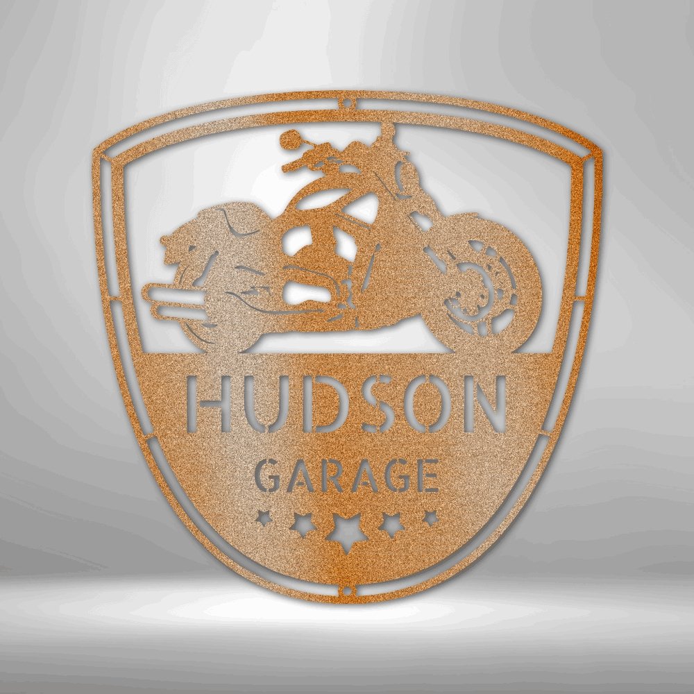 Two Wheels Move The Soul Personalized Name Text Steel SignCustomly Gifts