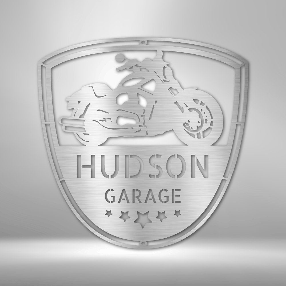 Two Wheels Move The Soul Personalized Name Text Steel SignCustomly Gifts