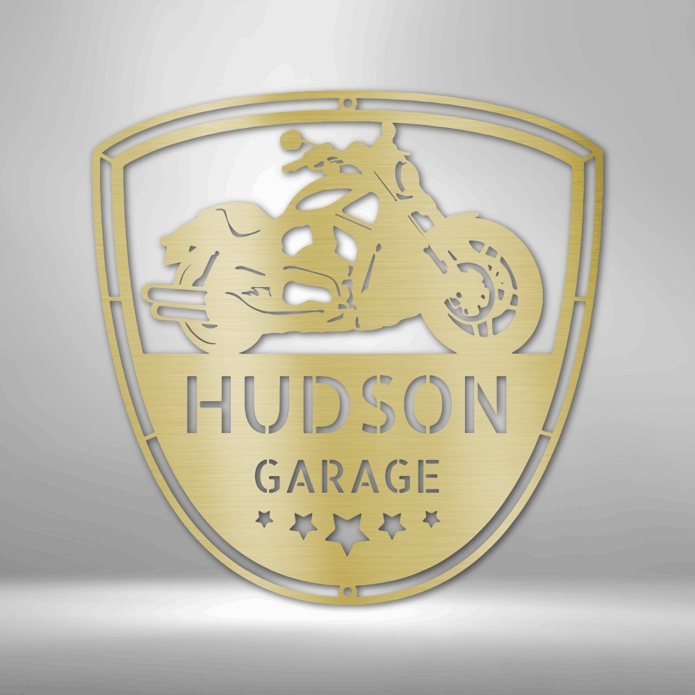 Two Wheels Move The Soul Personalized Name Text Steel SignCustomly Gifts