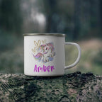 Unicorn and Hearts Colorful Custom Personalized MugsCustomly Gifts