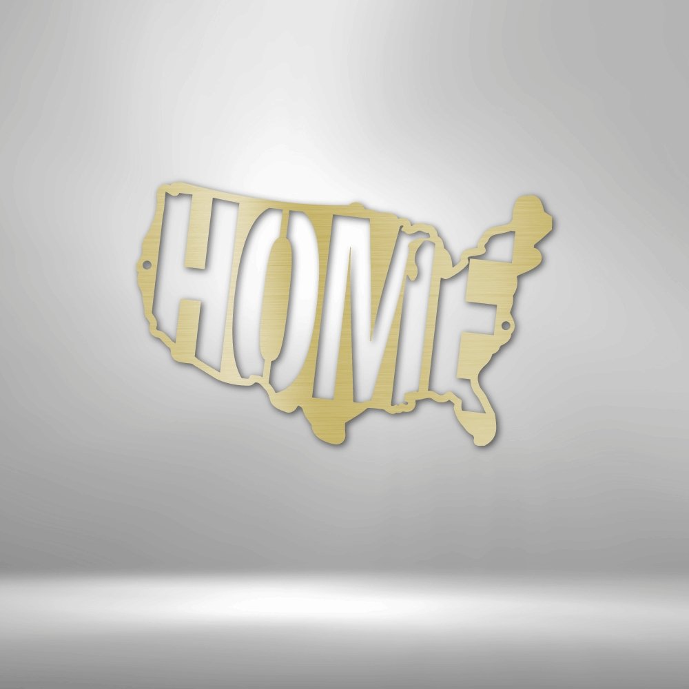 USA Home - Steel SignCustomly Gifts