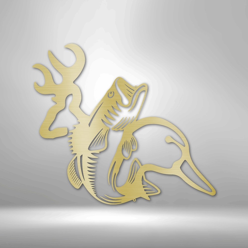 Wildlife Calling - Steel SignCustomly Gifts