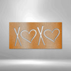 XOXO - Steel signCustomly Gifts