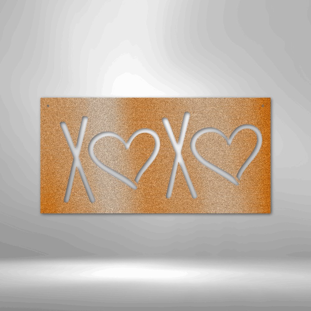 XOXO - Steel signCustomly Gifts