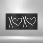 XOXO - Steel signCustomly Gifts